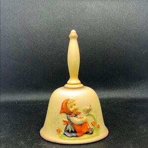 Hummel Cream and Orange Collectible Ornament
